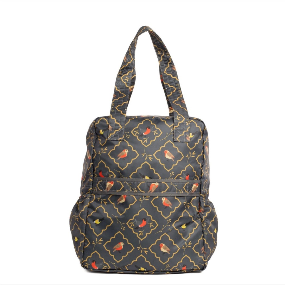 NWT Lug Ranger XL Packable Tote Bag in Songbirds Gray - Picture 7 of 10